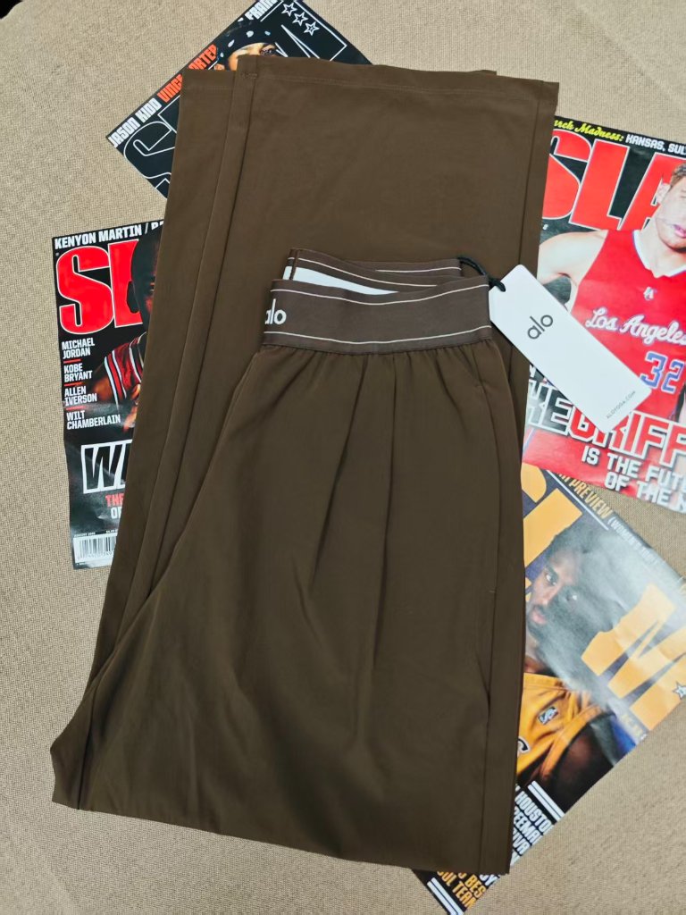 Nwt Alo Yoga Suit Up Trouser Espresso Brownwomen's Pantsregular 30“Inches)